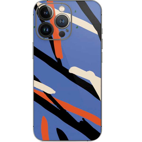 Abstract Lines iPhone 14 Pro Skin